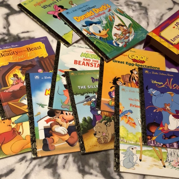 10 Disney Golden Books EUC 1993 - Picture 2 of 4